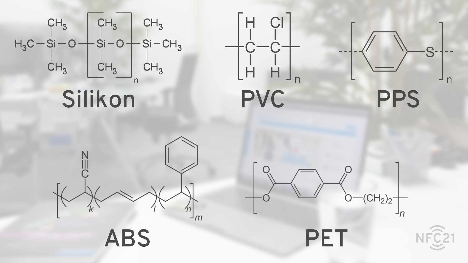 Materialien für unsere NFC-Produkte