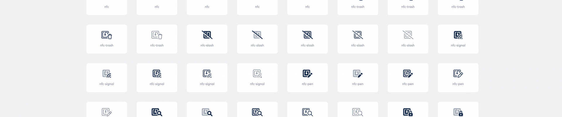NFC21 supports development of NFC-Icons for Font Awesome 6