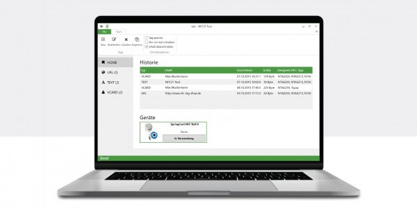 NFC21 Tools for Windows - Tool for writing and reading NFC tags 
