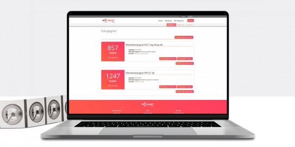 NFC-Basierte Werbemittel per NFC-Url flexibel nutzen und auswerten